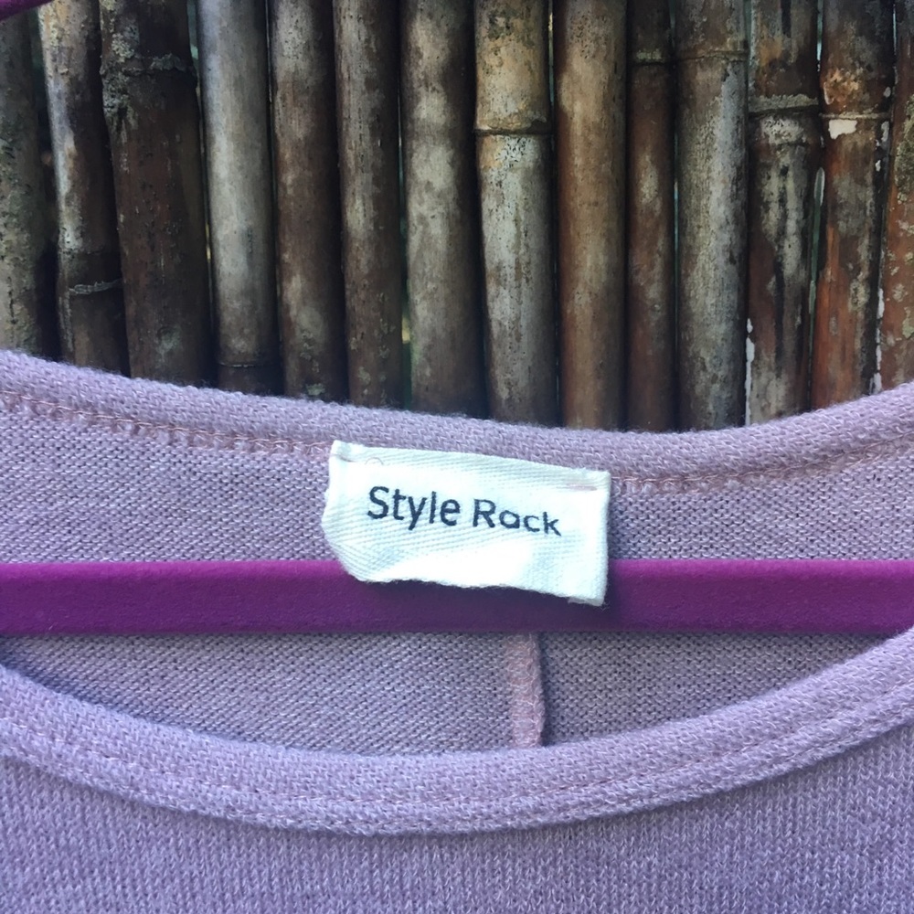 Style Rack Embroidered Sleeve Tee - Picture 6 of 7